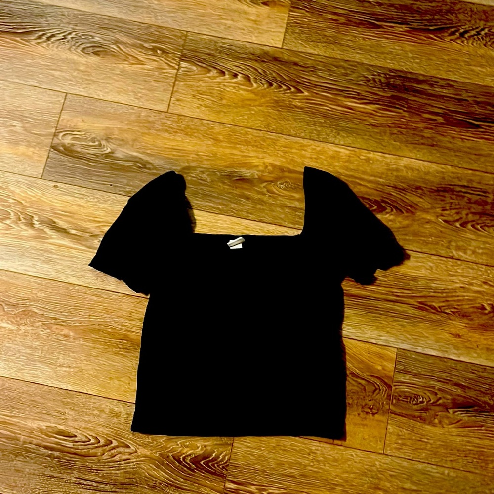 Square dress crop top